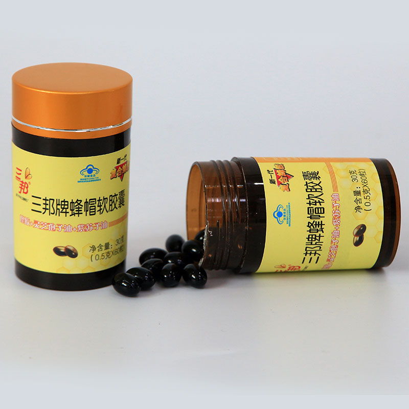 三邦牌蜂帽软胶囊 120粒装